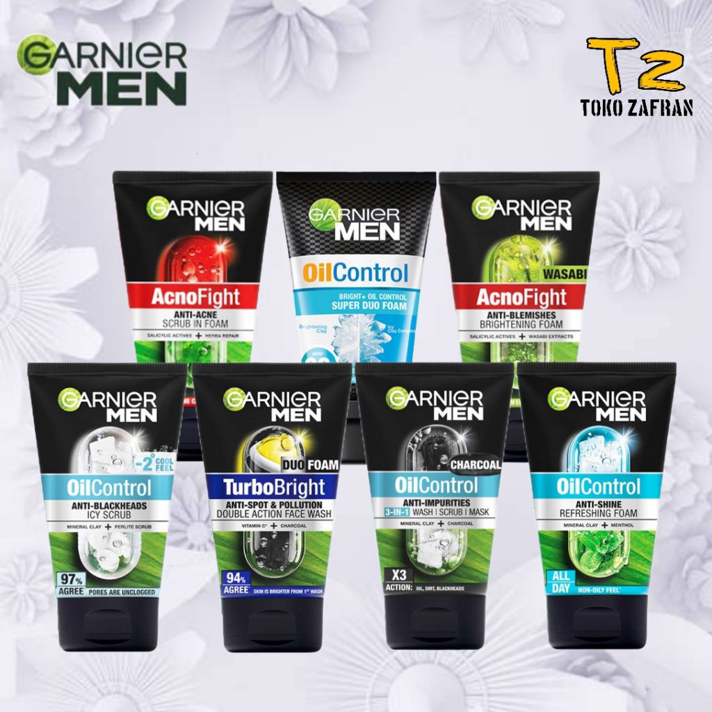 Garnier Men Sabun Cuci Muka Pria 100ml