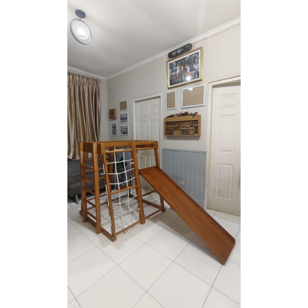 Sewa Brakiasi With Slide n Slider Climbing / Sewa panjatan prosotan