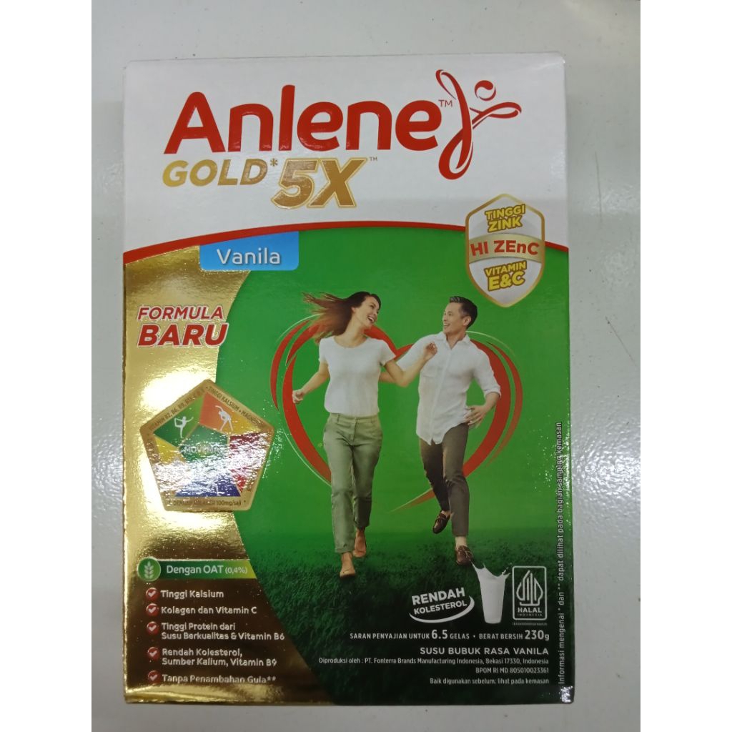 

Anlene gold vanila 240gr