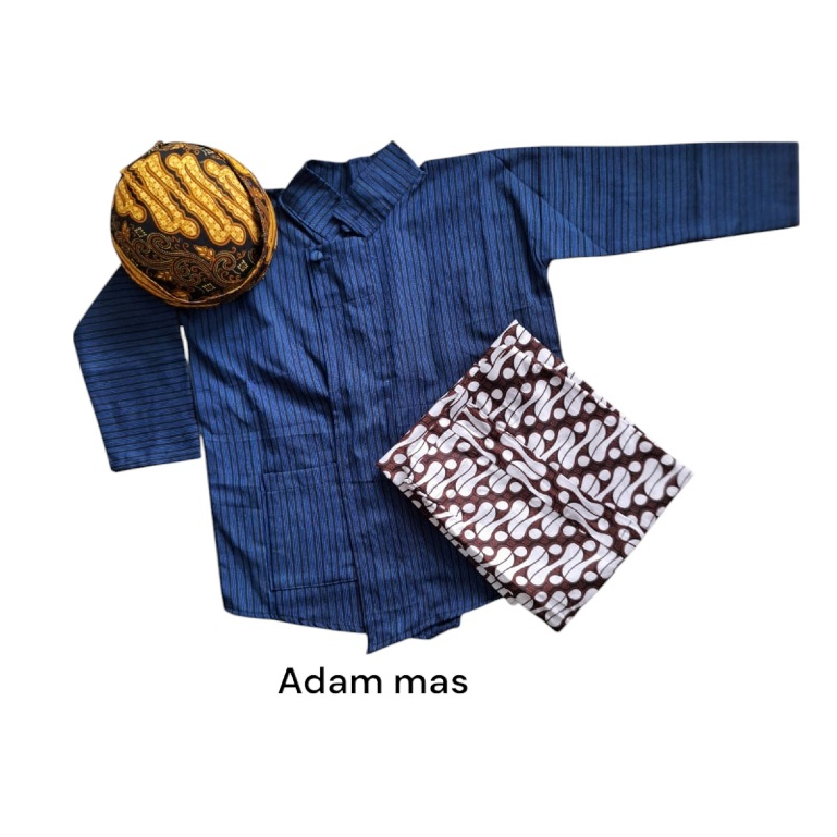 Baju Surjan Anak Surjan Lurik Anak Baju Adat Jawa Anak Surjan Anak Laki Laki Baju Lurik Solo Jogja