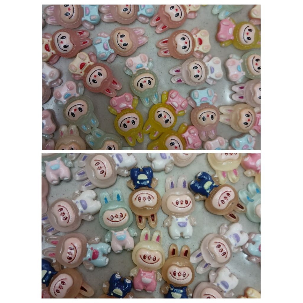 [500 pcs] Resin Clay Labubu