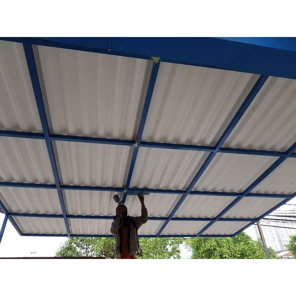Kanopi depan ruko / kanopi rooftop