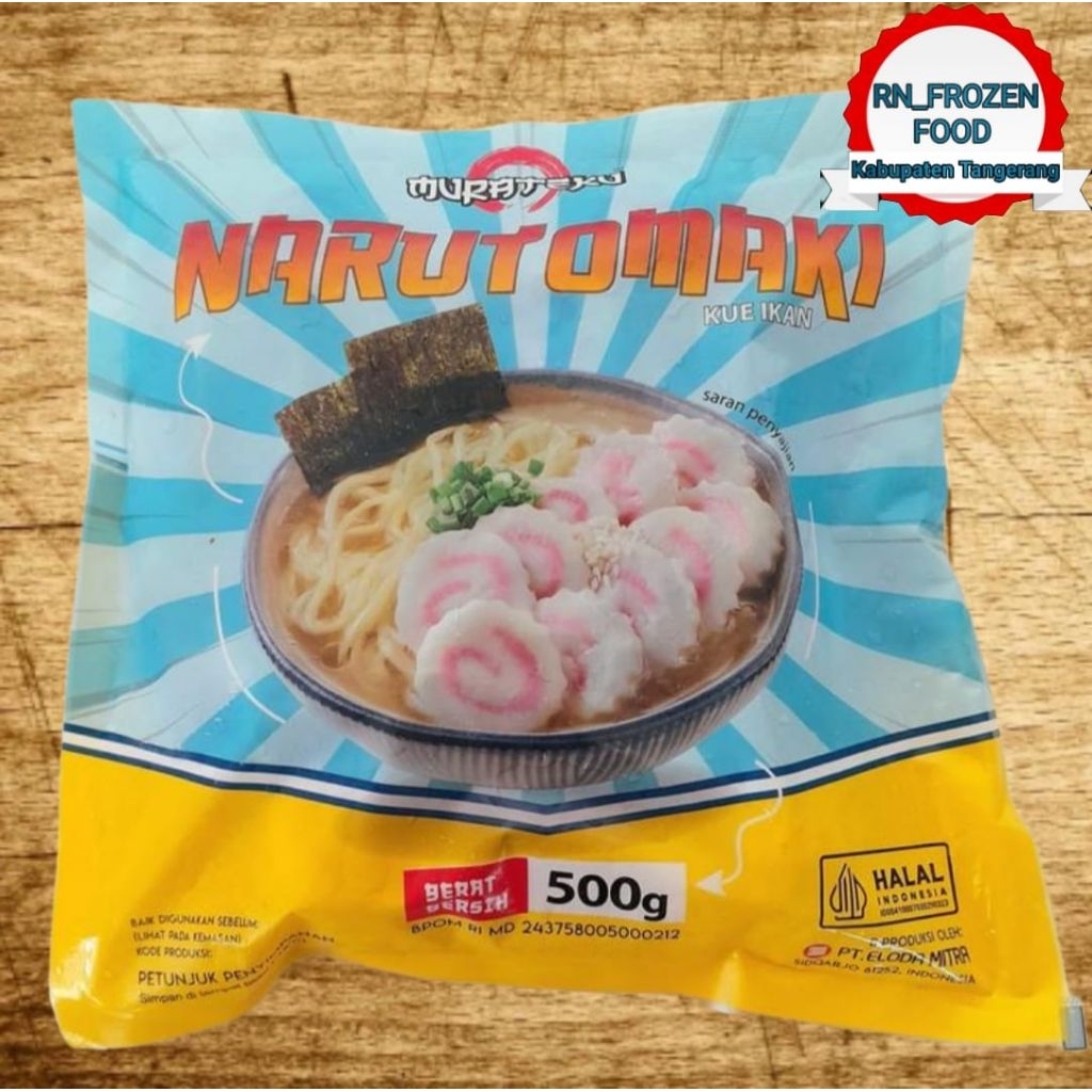 

MURATEKU KUE IKAN NARUTOMAKI BERAT BERSIH 500gr