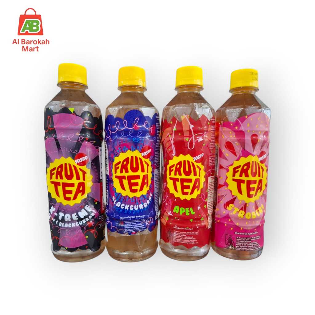 

Minuman Botol Siap Minum - Teh Sosro Fruit Tea - Kemasan 500ml | Makin Banyak Makin Murah
