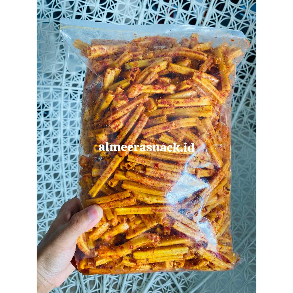 

seblak potato/noni noni 1kg pedas daun jeruk bumbu melimpah