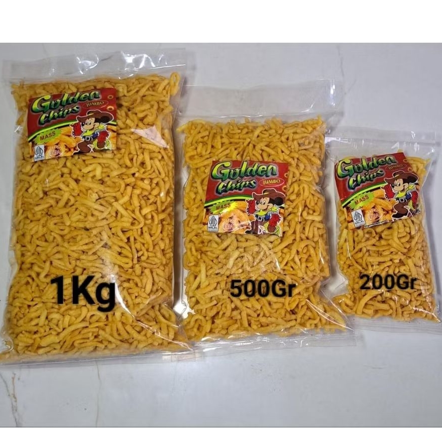 

Golden Chips Potato Chips Snack Jadul 1Kg