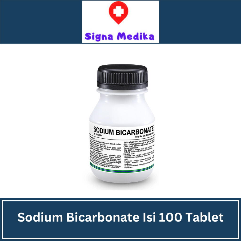 Natrium Bikarbonat Isi 100 Tablet