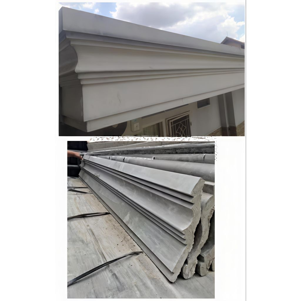 Lisplang beton lisplang tempel bahan beton lisplang profil