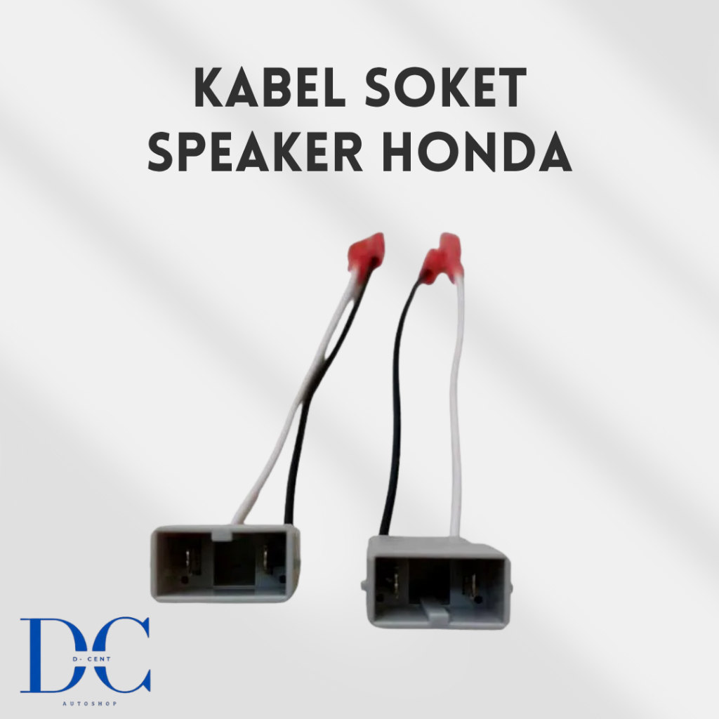 Soket Kabel Speaker - Kabel Speaker Honda - Plug N Play - Soket Speaker