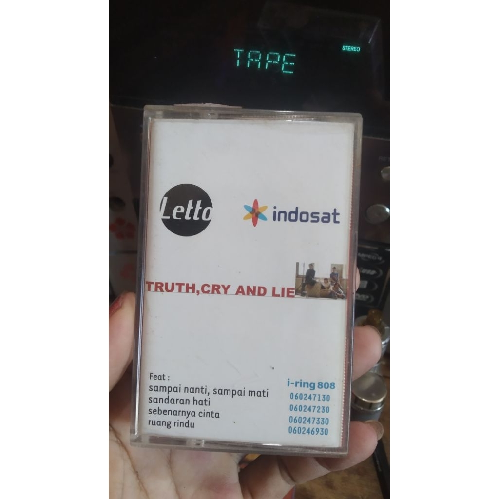 kaset pita letto-truth, cry and lie