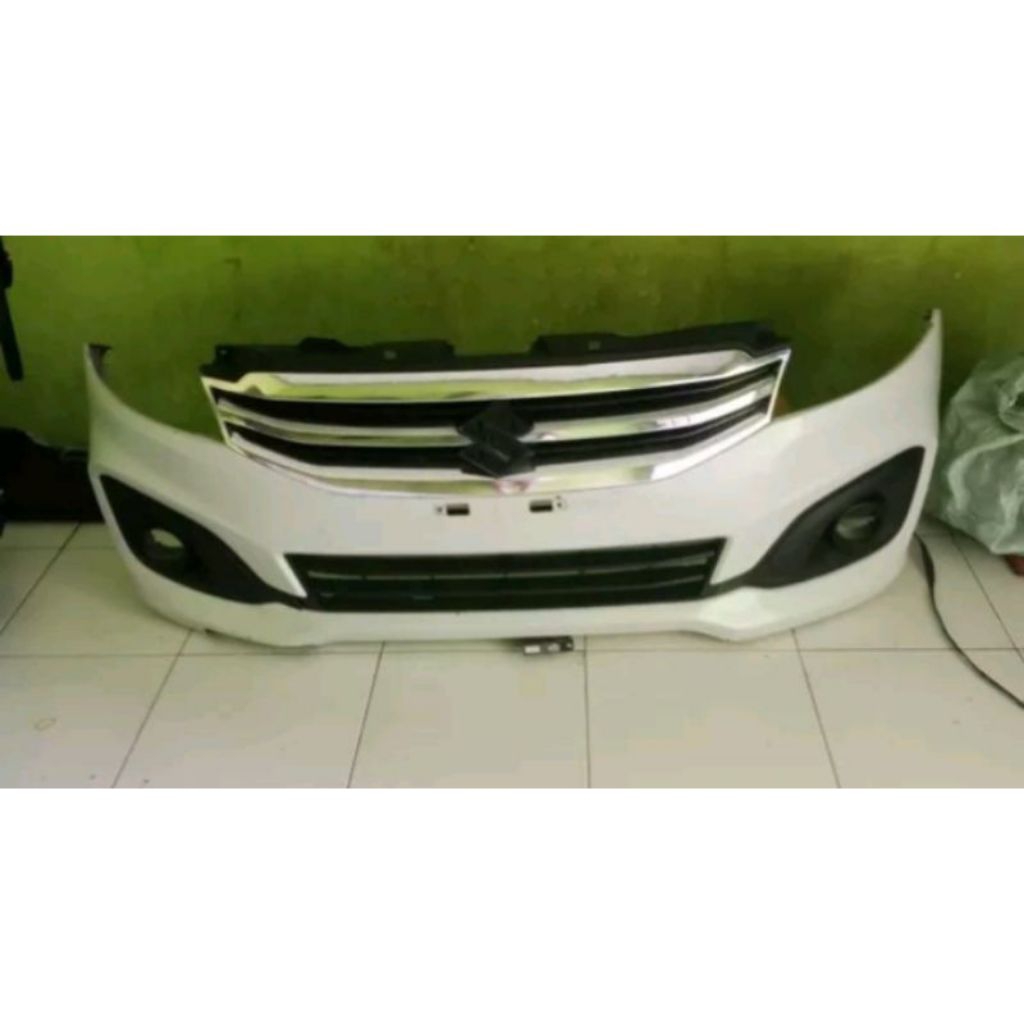 bemper depan ertiga 2016-2017 full set original (grill baru)