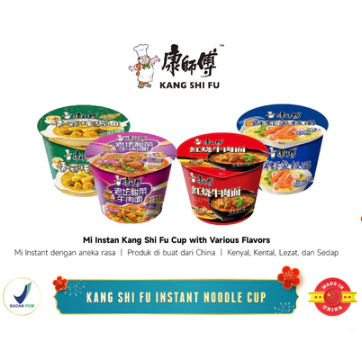 

[PRODUK KLA] KangShiFu Mie Instan Berbagai Rasa110g(1 cup )