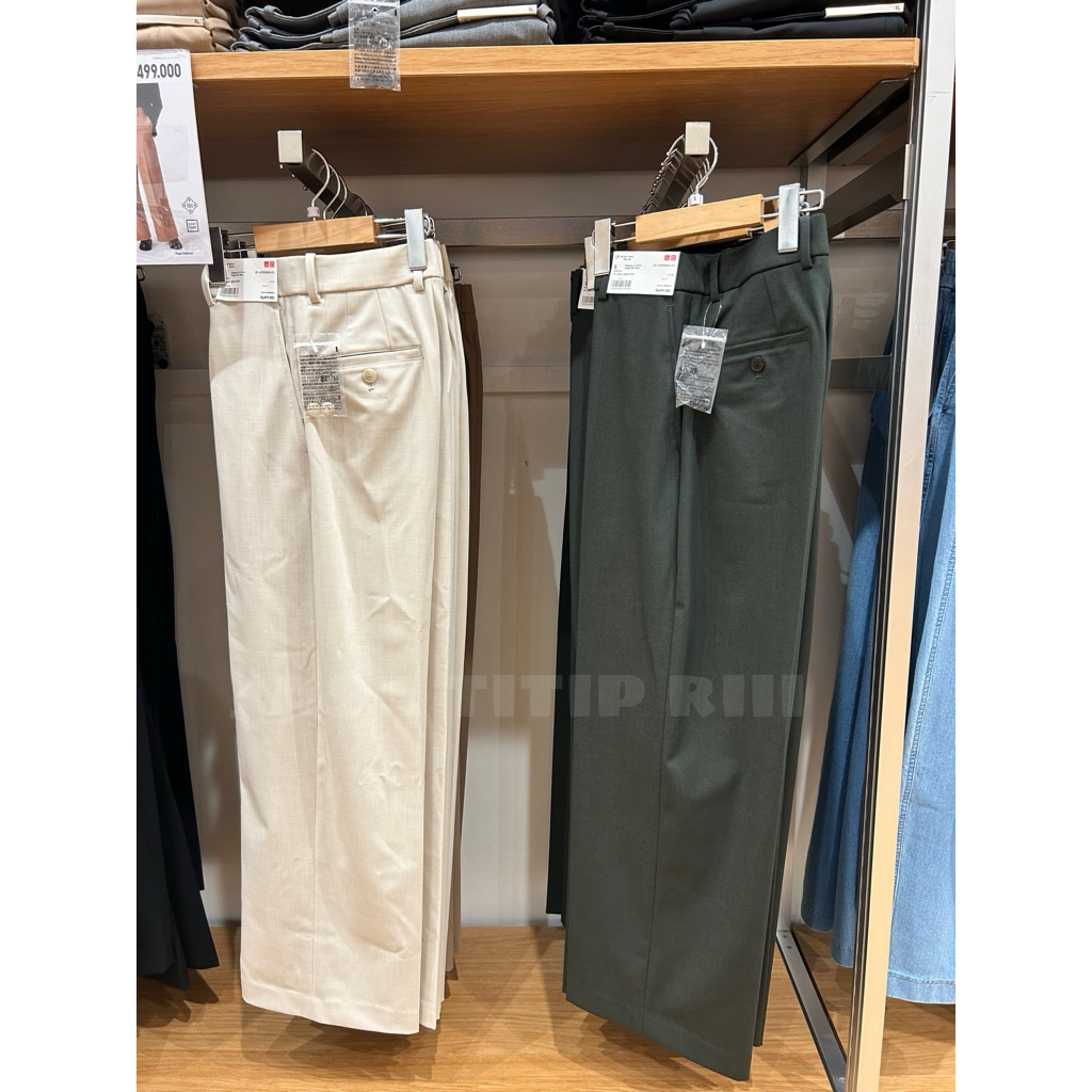 Celana Lebar Rapi WOMEN UNIQLO