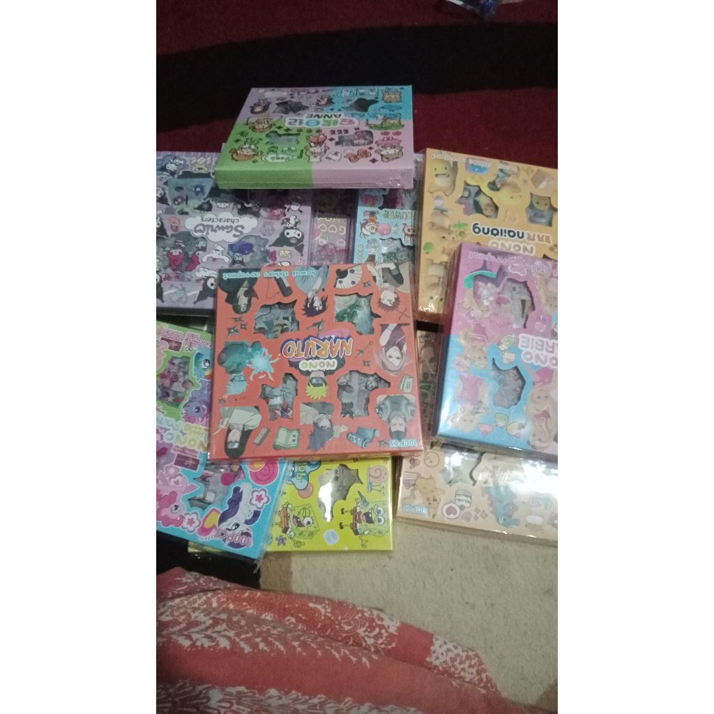 

stiker karakter isi 100
