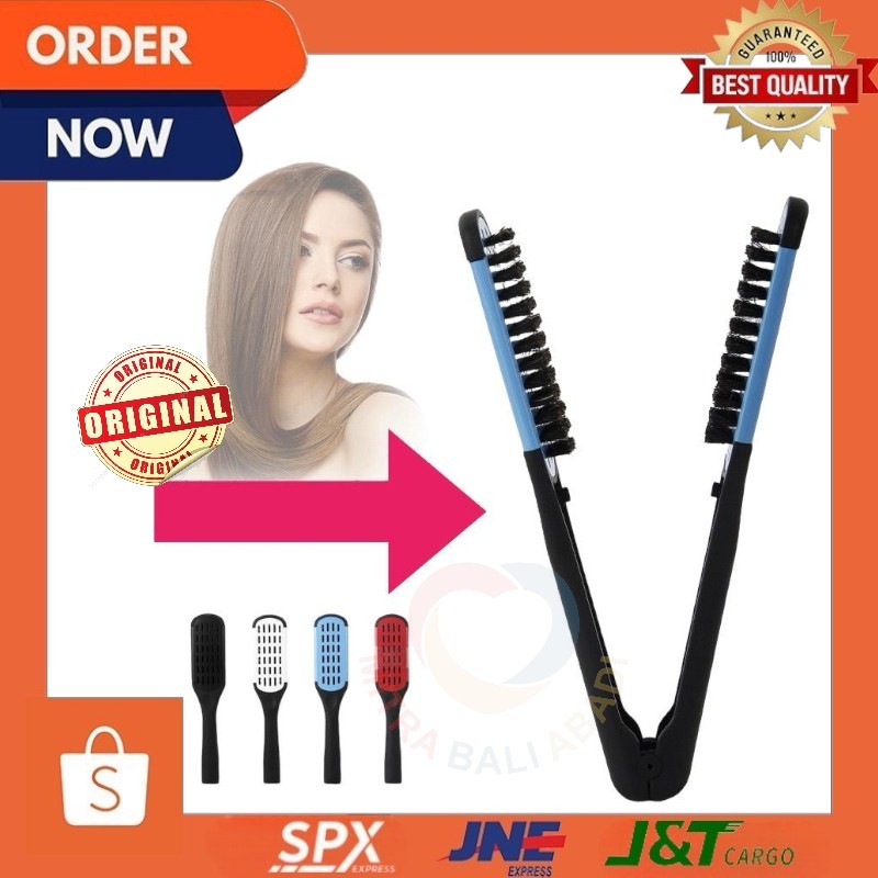 Sisir Catok  Motif Warna - Sisir Catok