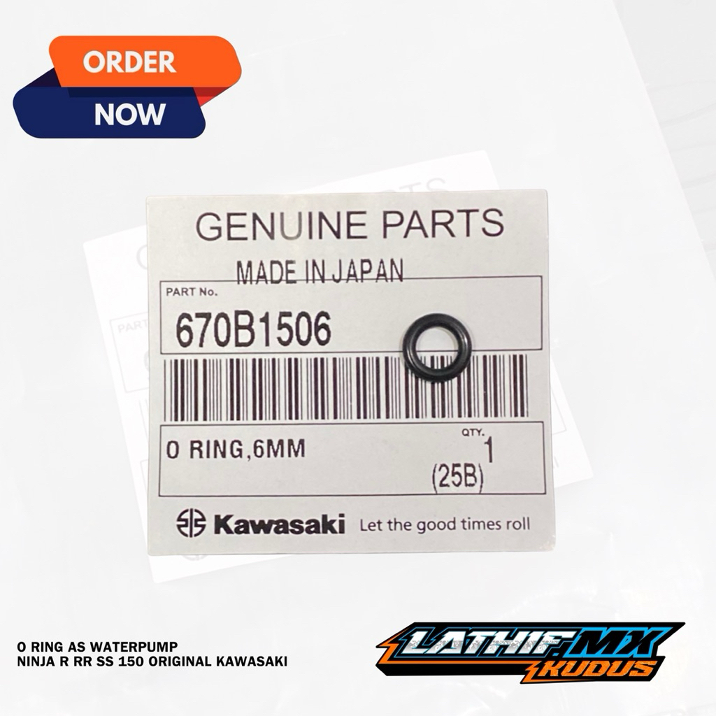 TERMURAH 1 PCS ORING O RING AS WATERPUMP NINJA R RR SS 150 ORIGINAL 670B1506