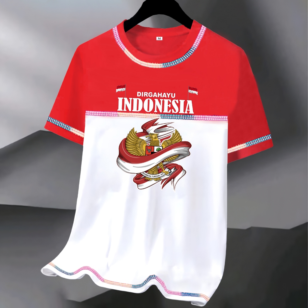 Kaos Kemerdekaan Anak dan Dewasa Baju 17 Agustus