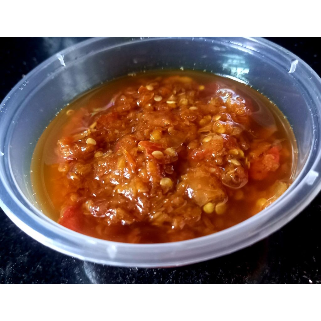 

KIRIM INSTAN SAMBAL GEPREK/SAMBAL BAWANG EXTRA PEDAS 150 GRAM