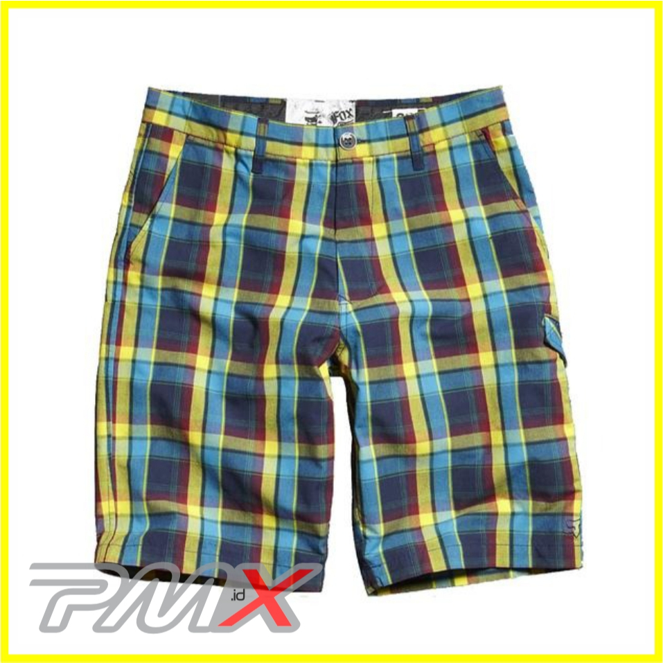 Fox Reverb Shorts Vintage Navy Original Celana Pendek Sepeda MTB Trail Enduro Size 34