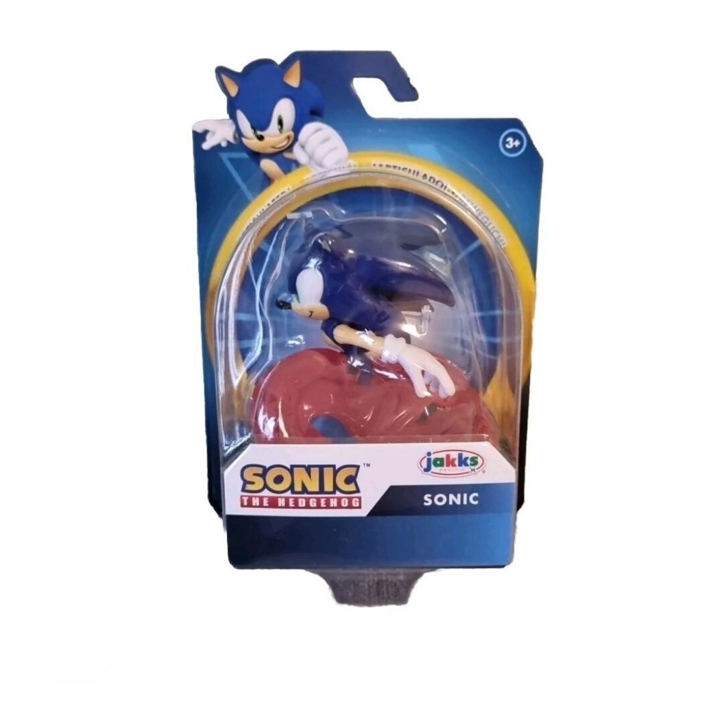 JAKKS SONIC THE HEDGEHOG ARTICULATED ACTION FIGURE SONIC MAINAN KOLEKSI ANAK ORIGINAL JAKKS