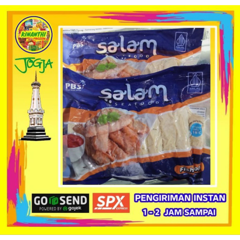 

Salam fishroll 500 gr Jogja frozen
