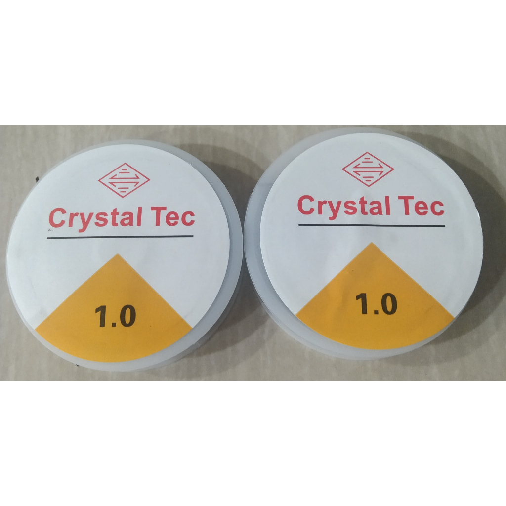 Senar Elastis Buat Gelang / Benang Karet 1.0mm Warna Hitam Jual Perpcs