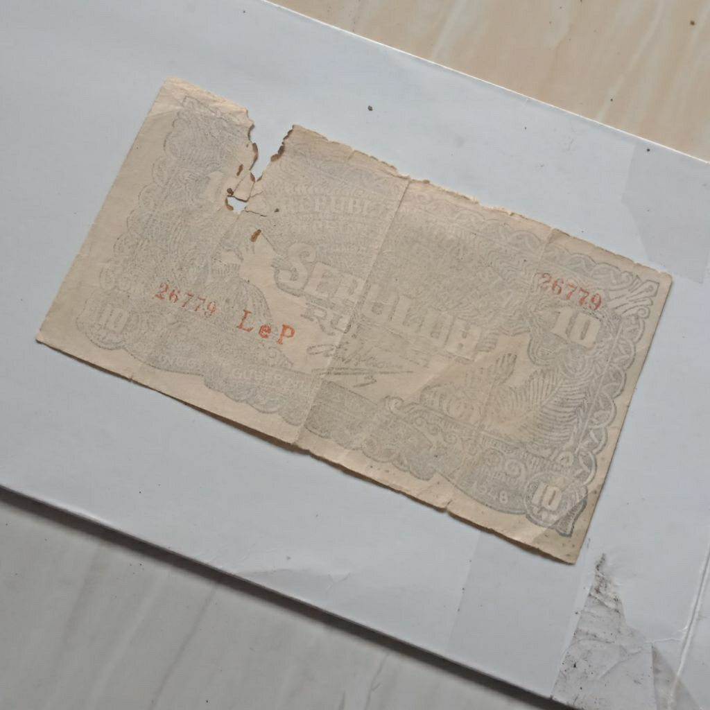 OBRAL SERI ORIDA 10RP SUMATERA BUKIT TINGGI KOLEKSI KERTAS MURAH BANYAK DICARI