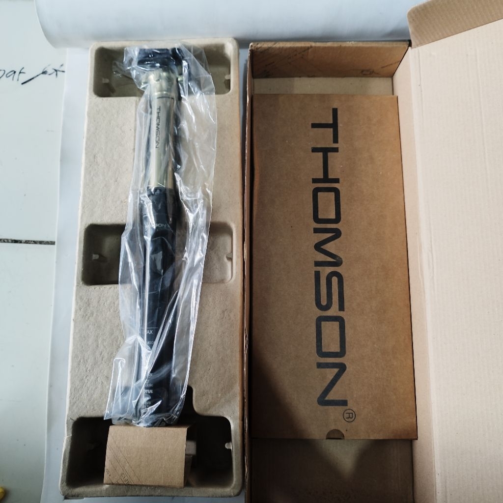 Seatpost Thomson elite Dropper post Hydraulic tiang sadel sepeda hidrolik 30.9 dan 31.6 mm Travel 10