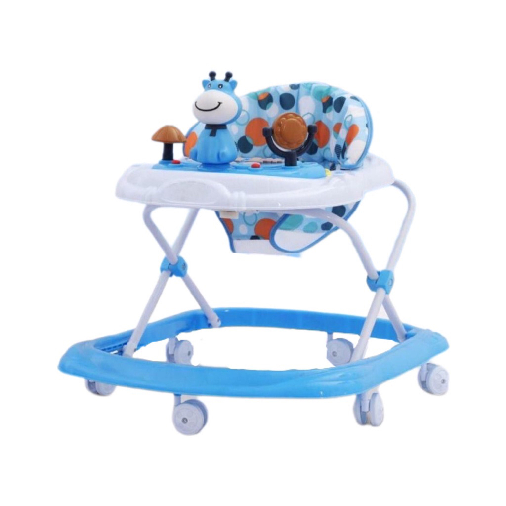 Baby walker kursi roda bayi belajar jalan tempat duduk bayi 6 7 8 9 10 11 12 bulan