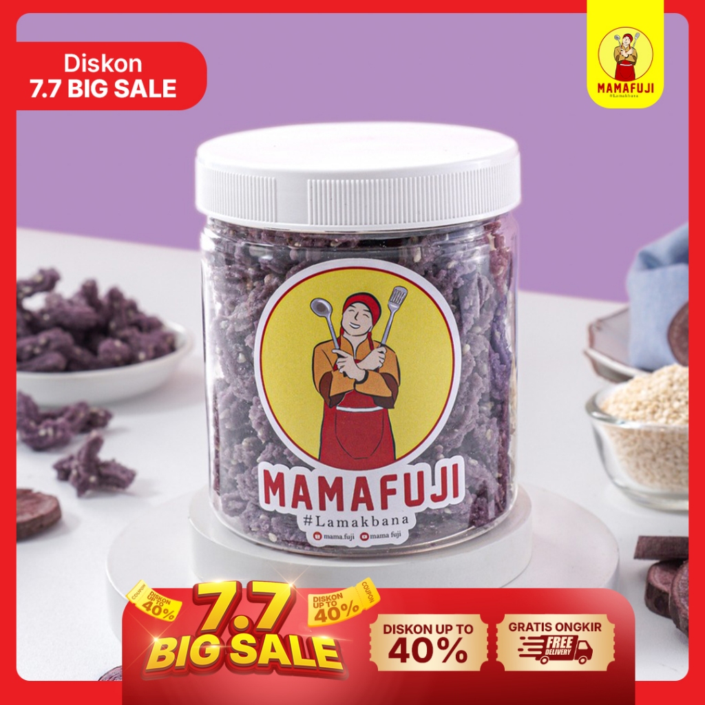 

Mamafuji - Kue Akar Rasa Ubi Ungu (Taro) 250gr