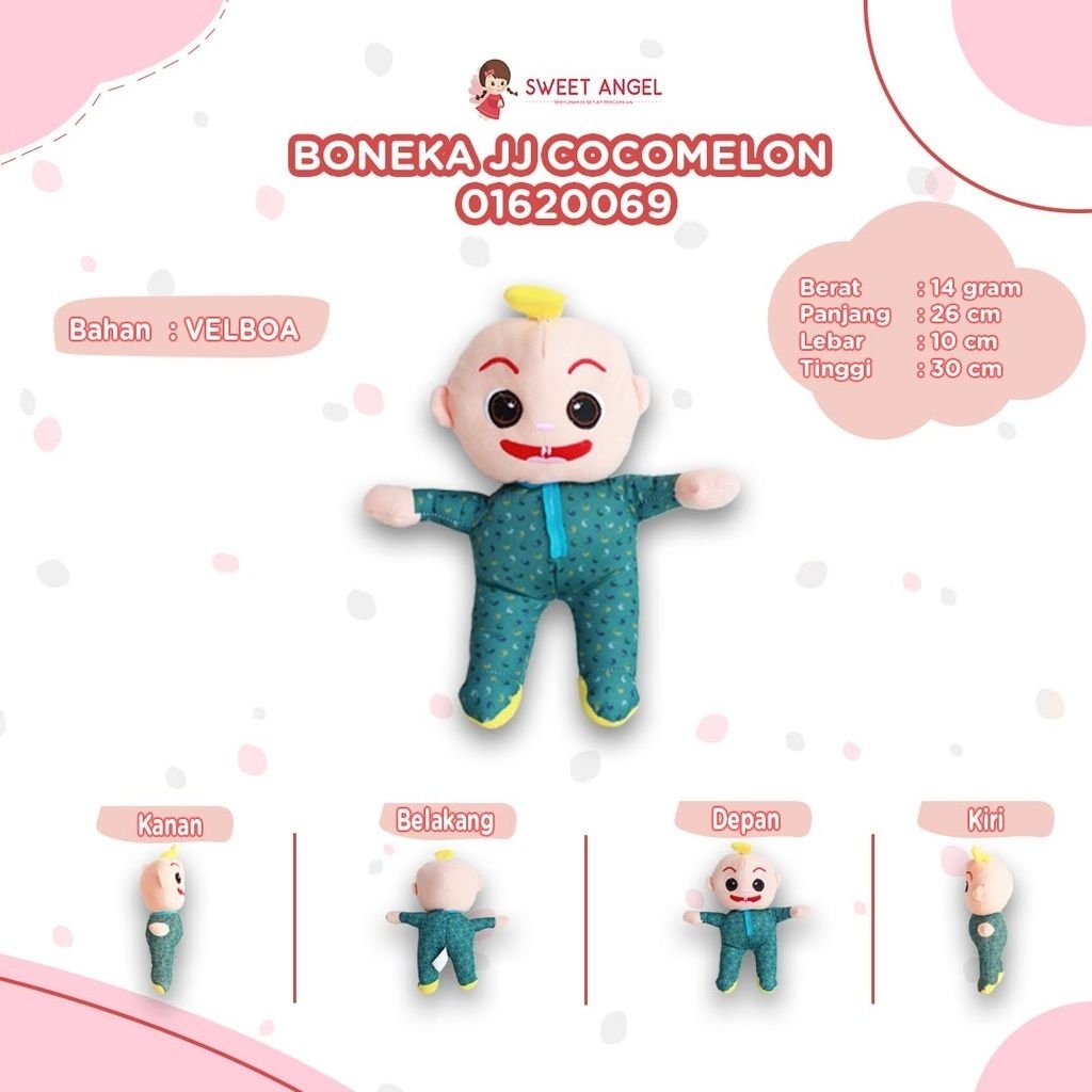 BONEKA JJ COCOMELON 32CM
