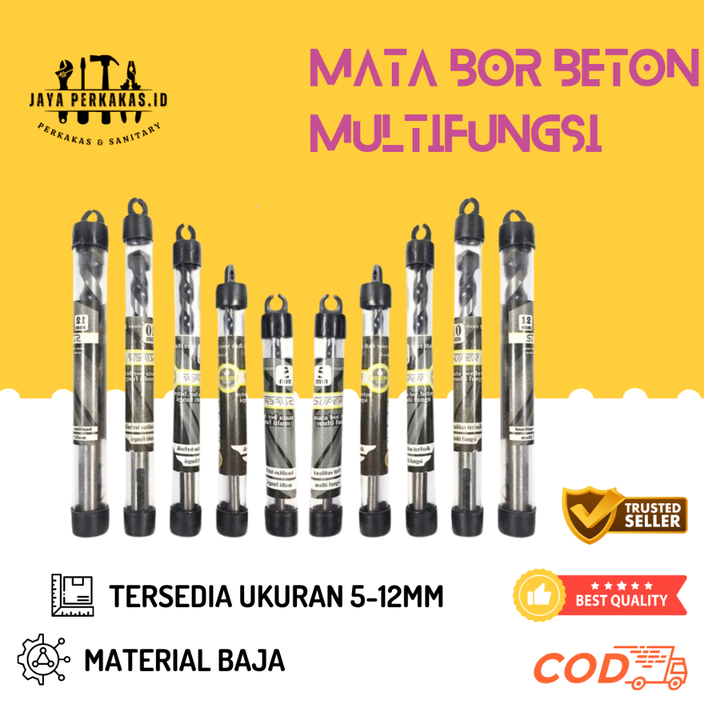 Mata Bor Beton Multifungsi 5-12mm YOZURI