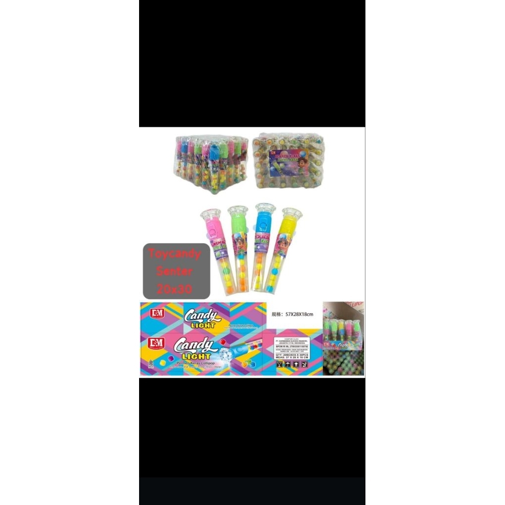 

toy candy senter Dsm 30 pcs
