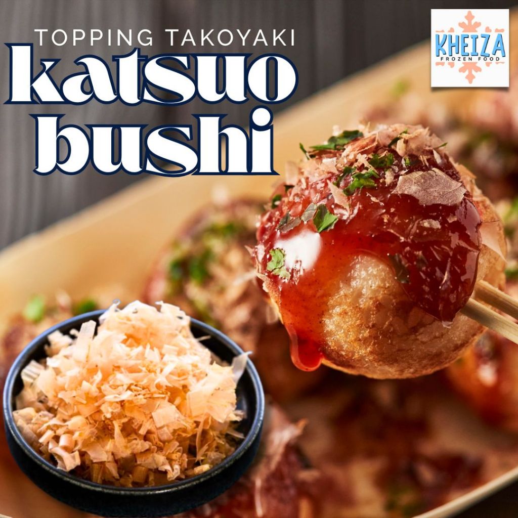 

Katsuobushi Katsubusi Topping Takoyaki Ikan Cakalang Serut - Kheiza Frozen