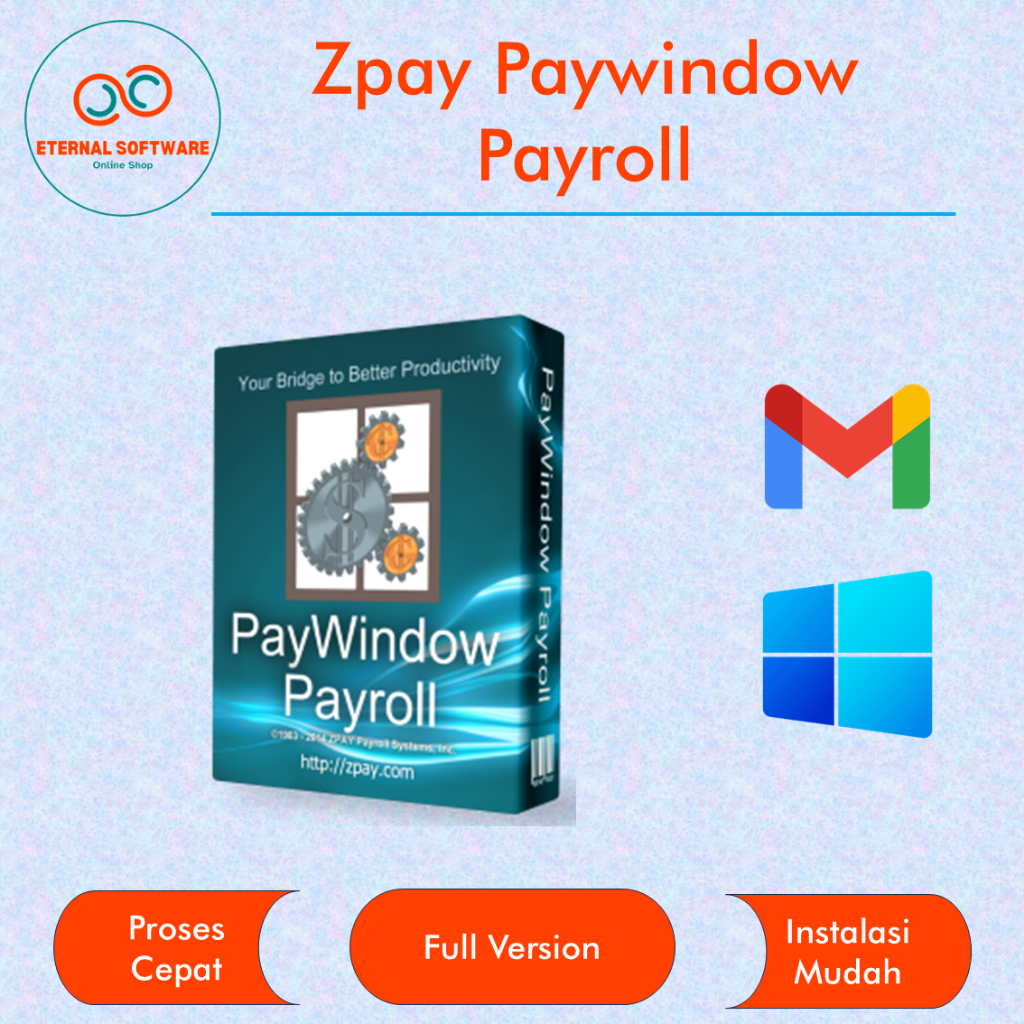 Zpay Paywindow Payroll Full Version Software Managemen Payroll Full Lisensi Lifetime