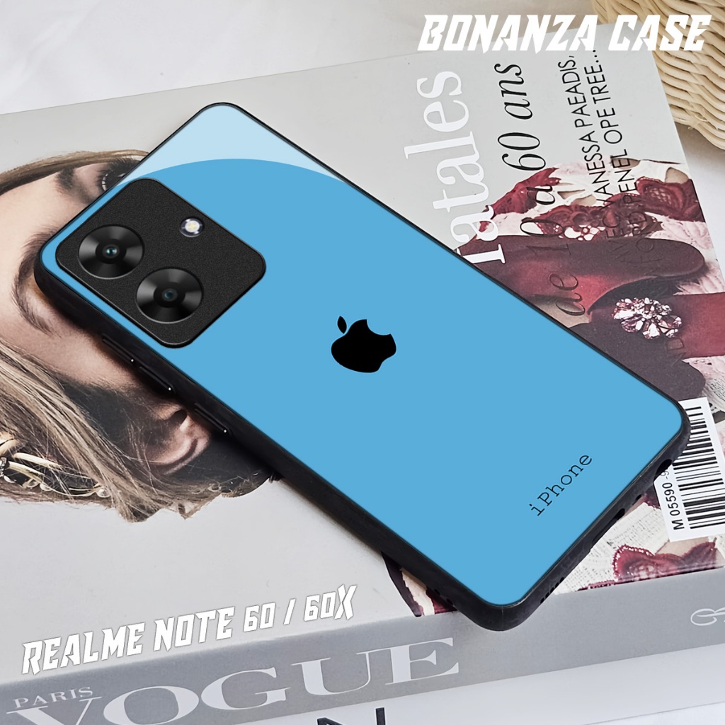 Bonanza - Softcase Hp Realme Note 60 / Note 60x - Softcase Hp Realme - Casing Hp Terlaris - kondom H