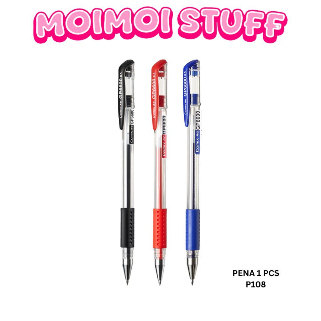 

MM - PENA GEL 0.55MM 1 BOX ISI 12 H682 PULPEN STANDAR TINTA CAIR ALAT TULIS SEKOLAH KANTOR COD