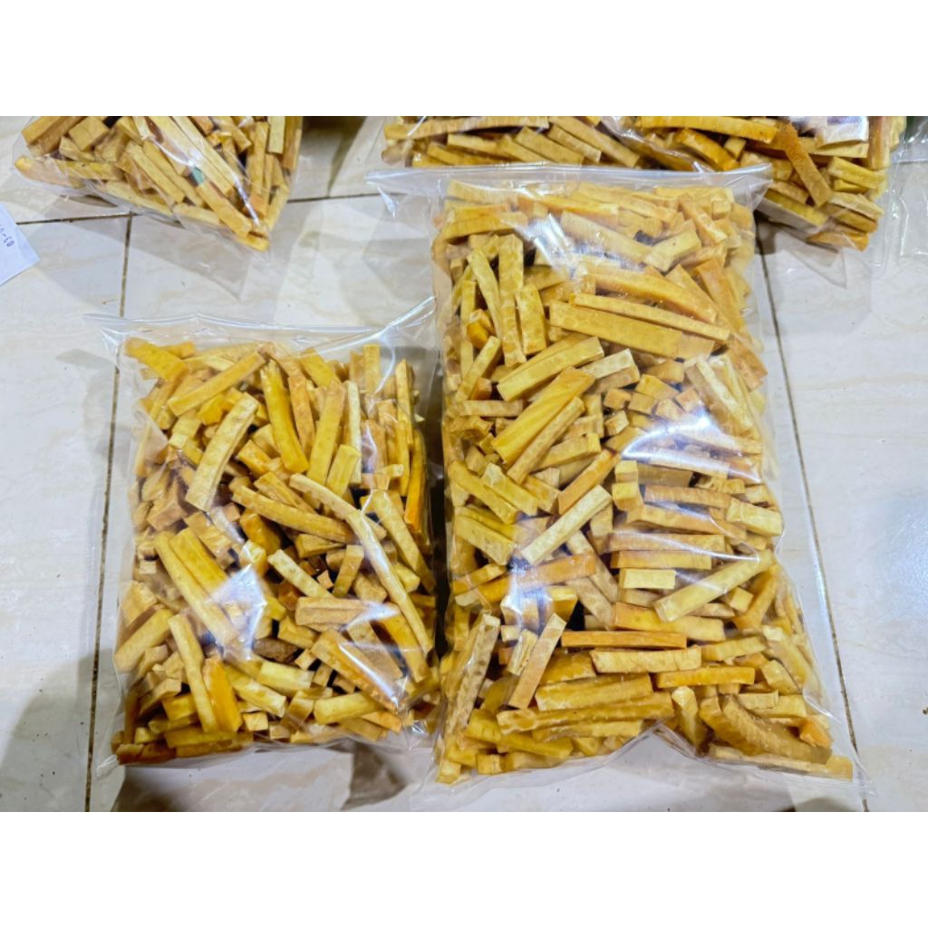 

Keripik Stik sukun asin gurih renyah