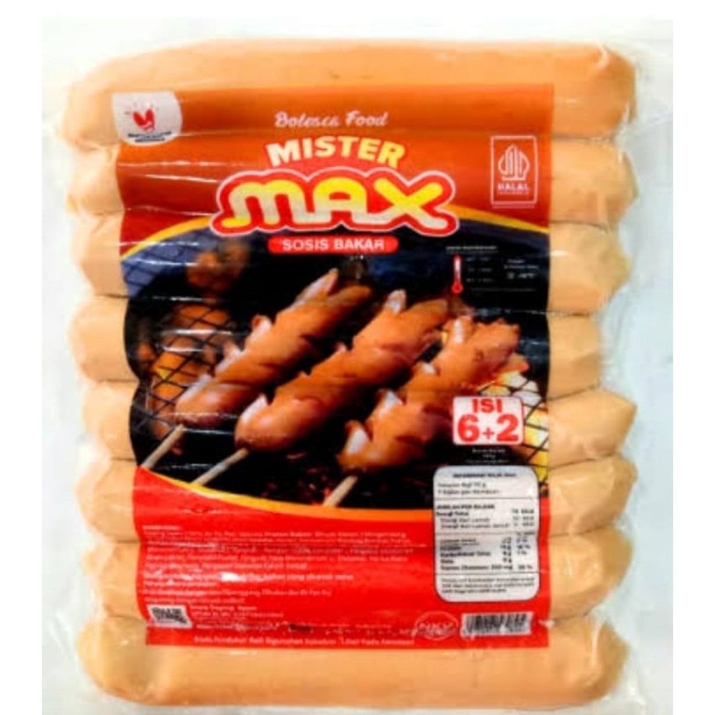 

Sosis Max Max Bakar Isi 8