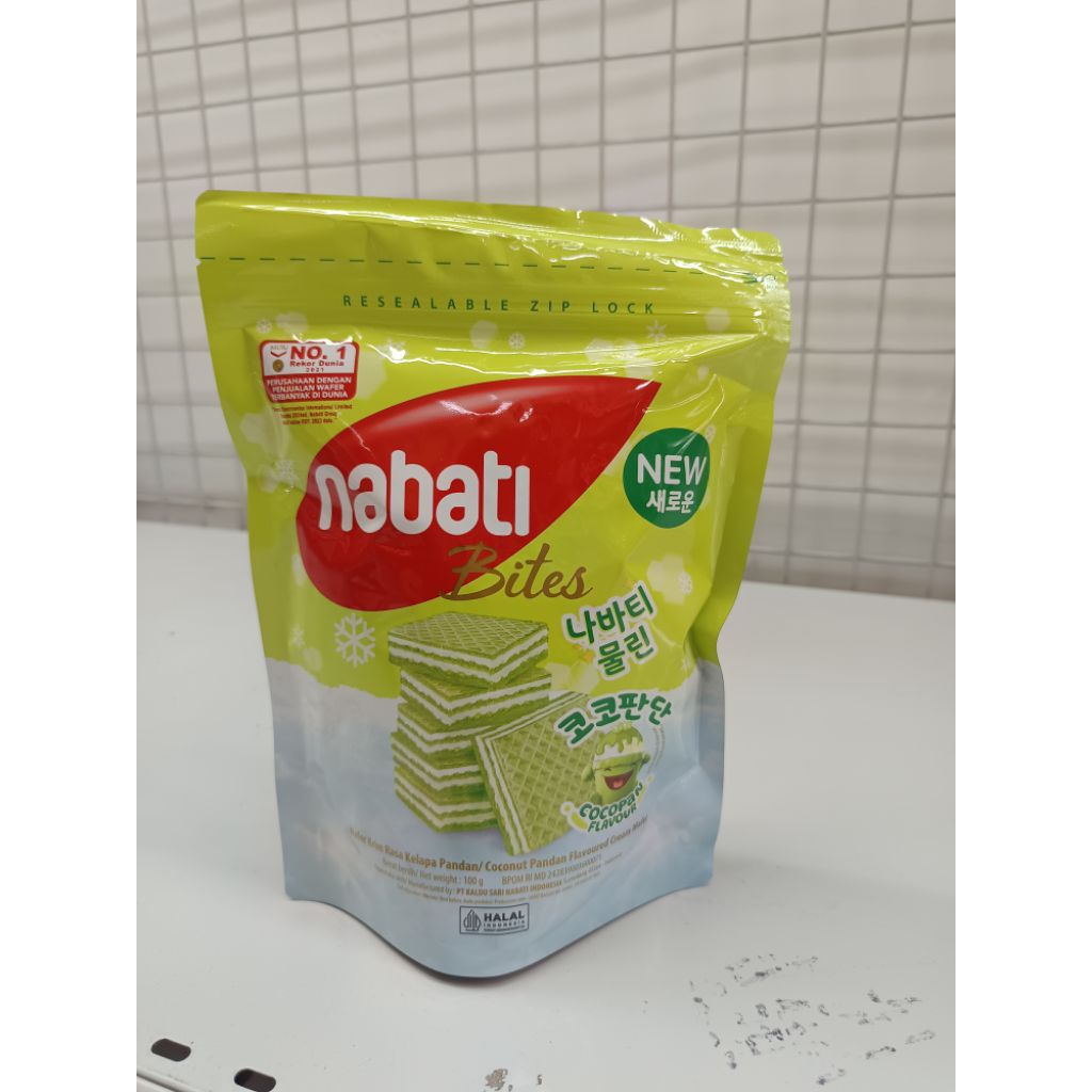 

Cod Nabati wafer cocopandan pouch / nabati pouch / cocopandan /snack /cemilan