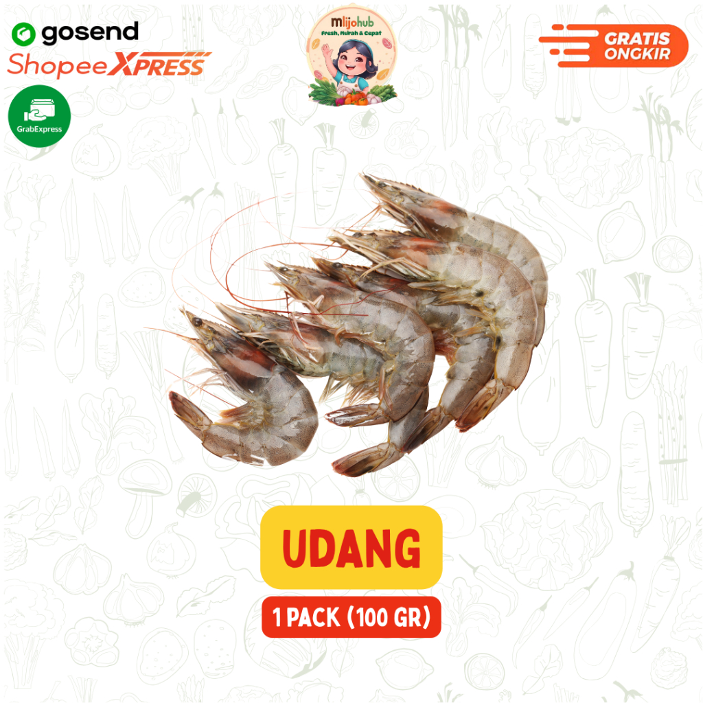 

Udang - Pengiriman Instan - Fresh Mlijohub Malang