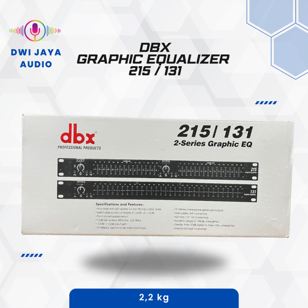 Equalizer DBX 215/131 | Ekualiser
