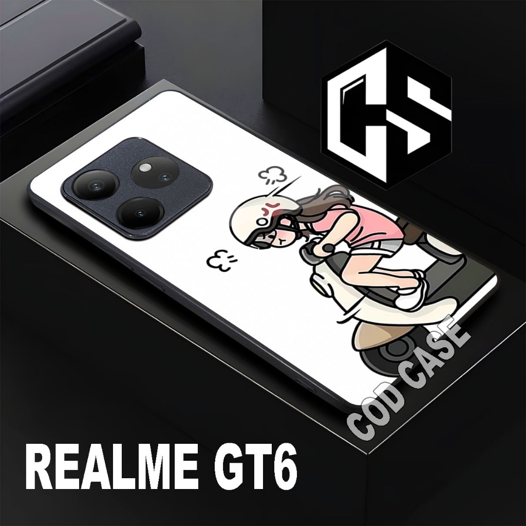 (COD 119)Softcase Glossy REALME GT6/case realme gt6/casing realme gt6 glitter/case realme gt6