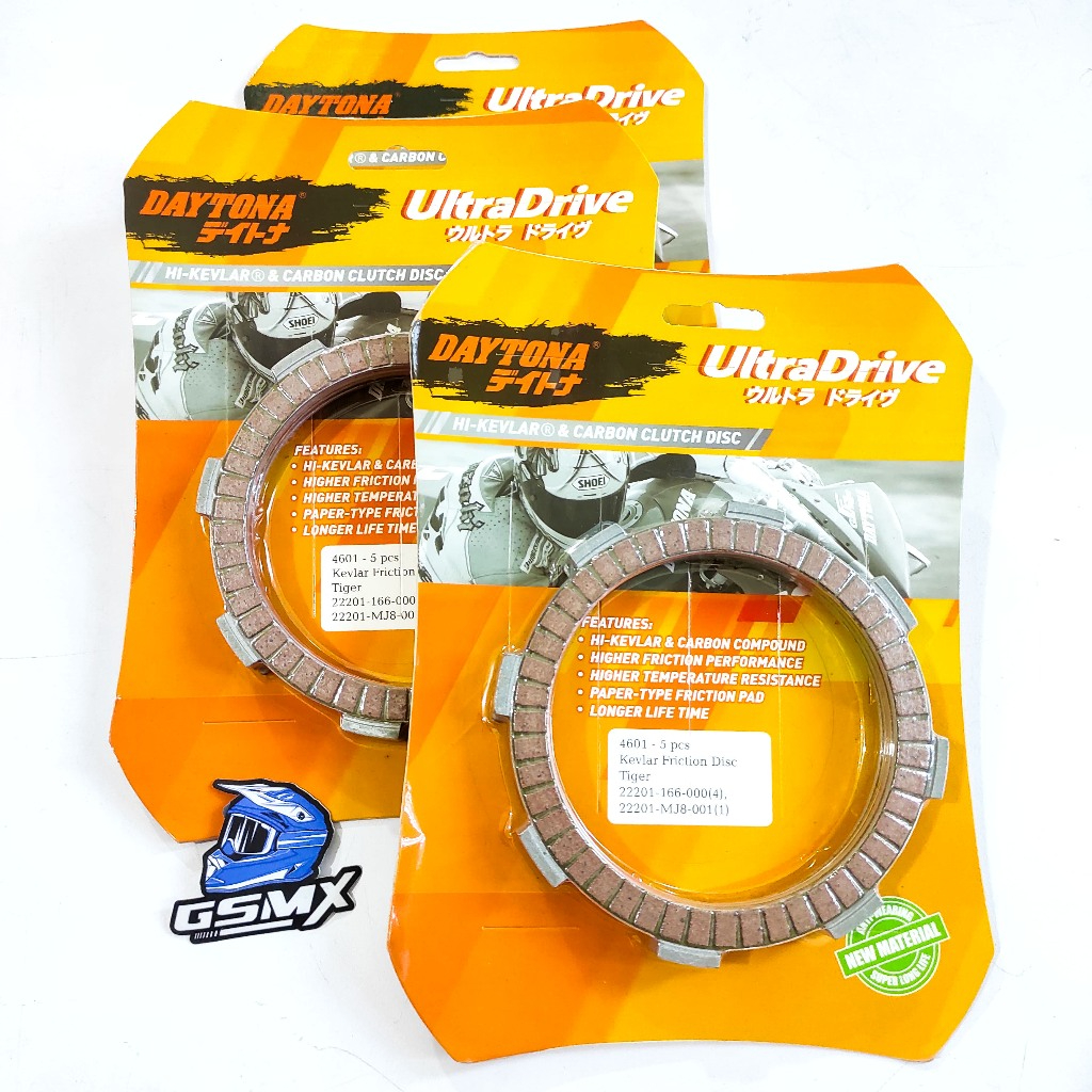 Kampas Kopling Kevlar Daytona Tiger