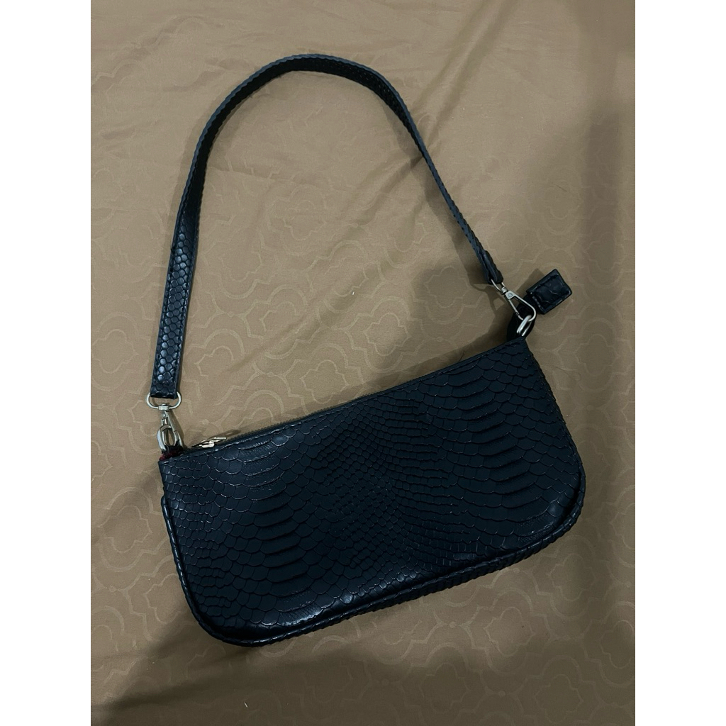 preloved shoulder bag croco