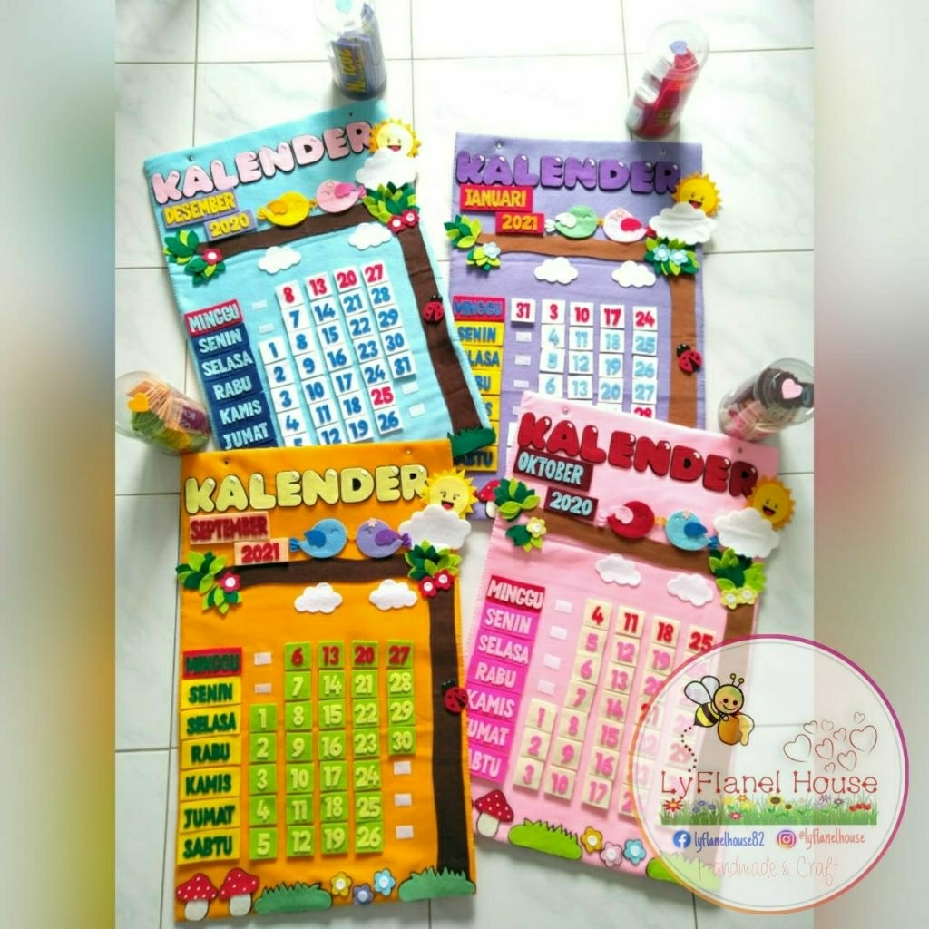

Kalender Flanel