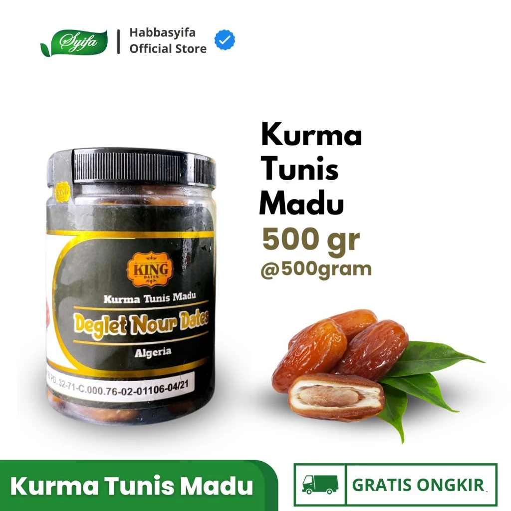 

Kurma Tunisia Madu 1 Kg Tunis Madu Super Premium
