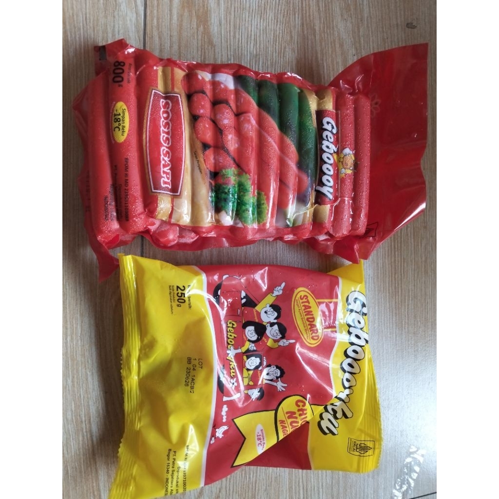 

Paket Sosis dan Nugget Geboy