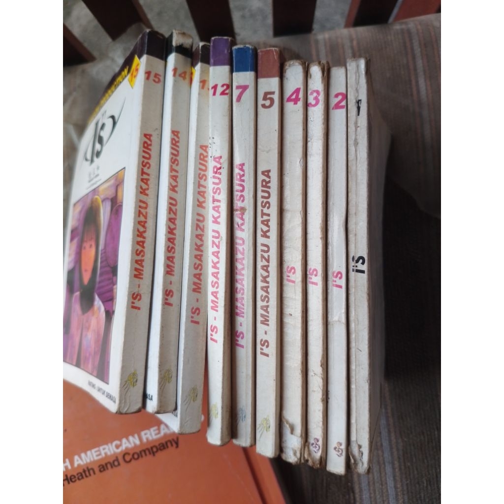 Komik Manga I's - Masakazu Katsura Cabutan Vol 1 2 3 4 5 6 7 8 9 10 11 12 13 14 25 2nd Bekas