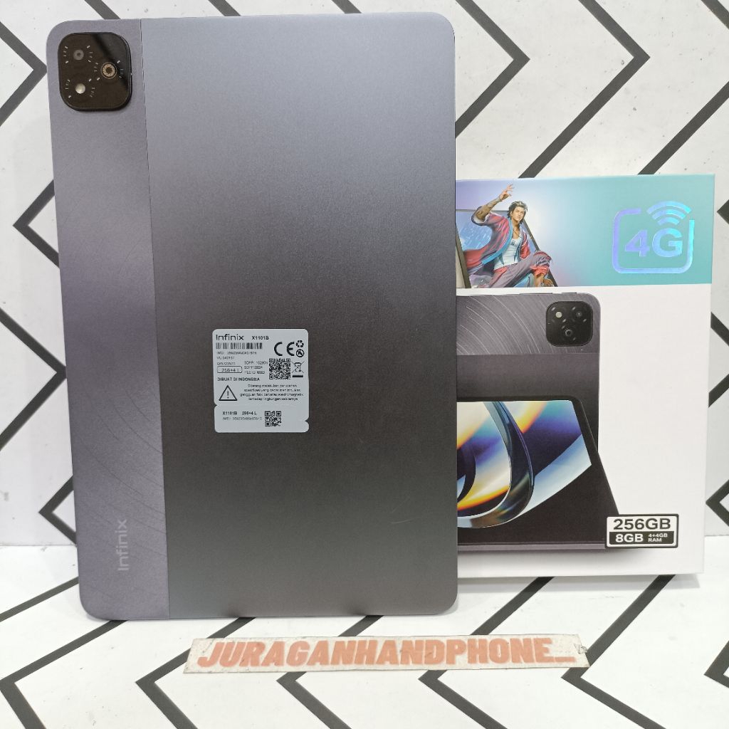 INFINIX TAB XPAD 4G 8/256GB 4/256GB HP BEKAS SECOND FULLSET
